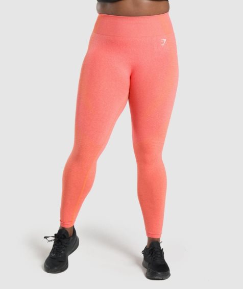 Leggins Gymshark Vital Seamless 2.0 Mujer Naranjas | MX 910SCD
